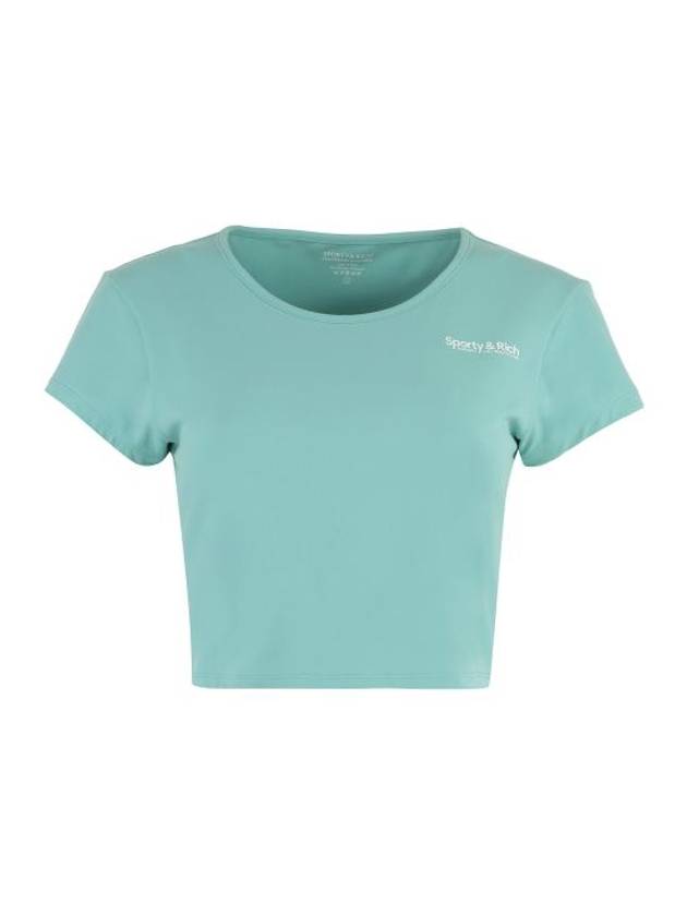 23SS 스포티앤리치 탑 TS837PA PARADISEWHITE Light Blue