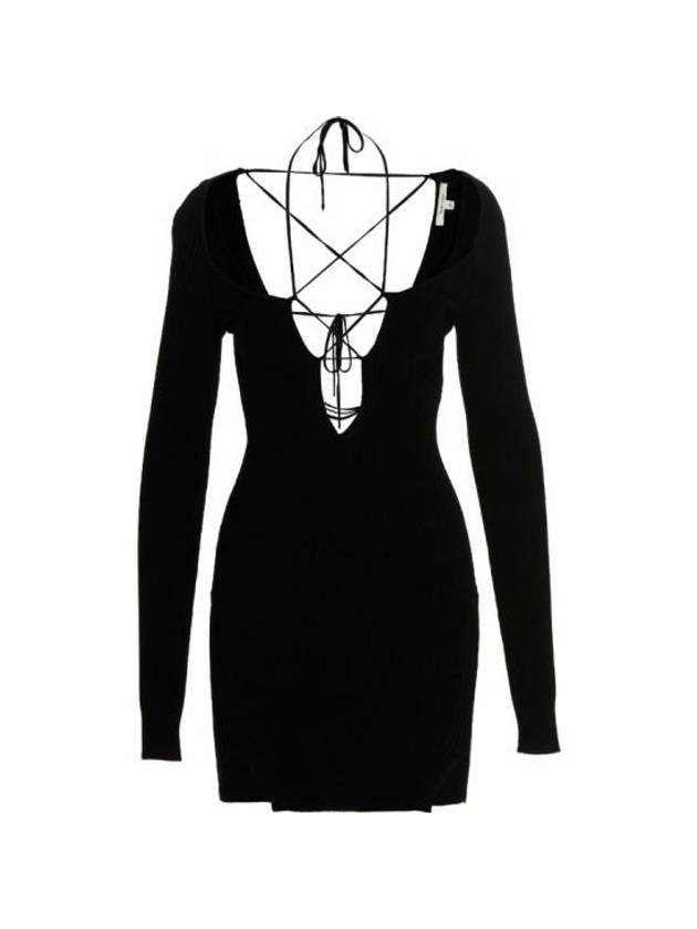 23FW 넨시 도자카 원피스  드레스 NDAW22KT012 BLACK black