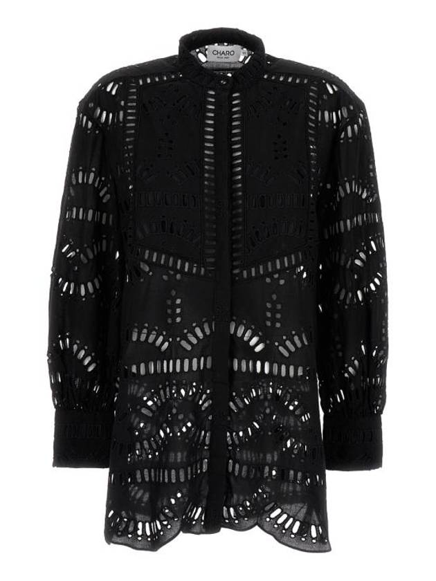 24SS 차로루이즈 셔츠 243201BLACK Black