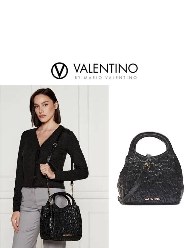 발렌티노 마리오 가방 Dram 숄더스트랩 핸드백 블랙 VBS8D204