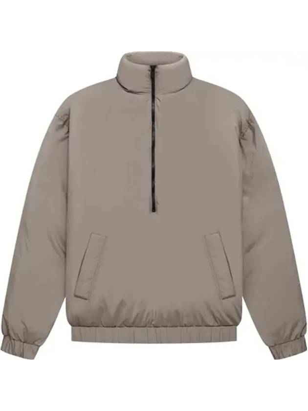 피어오브갓 에센셜 하프 집 퍼퍼 자켓 데저트 토프