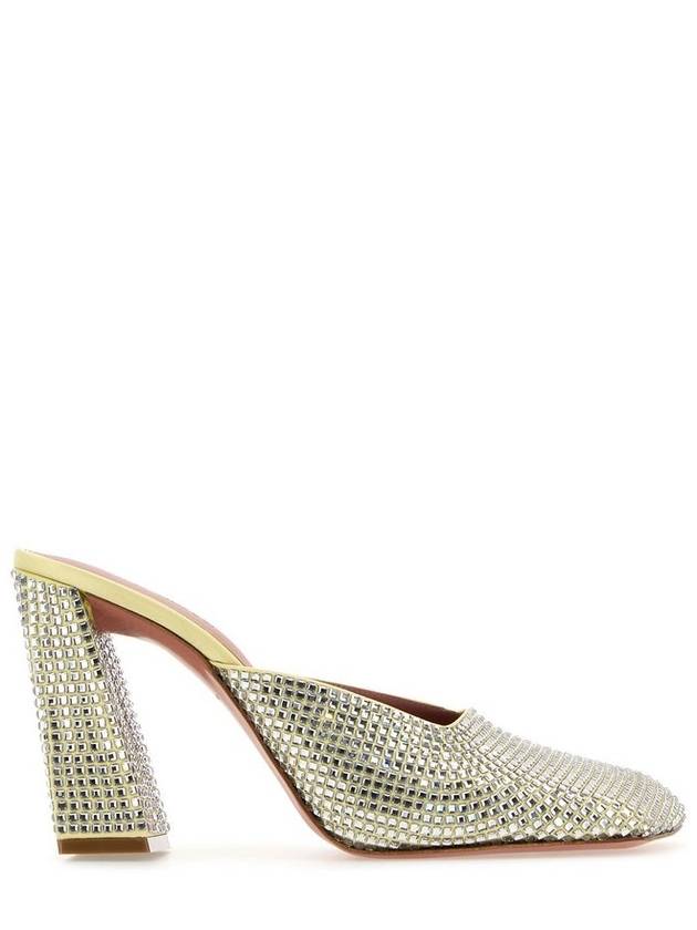 Amina Muaddi Charlotte 슬립온 펌프스