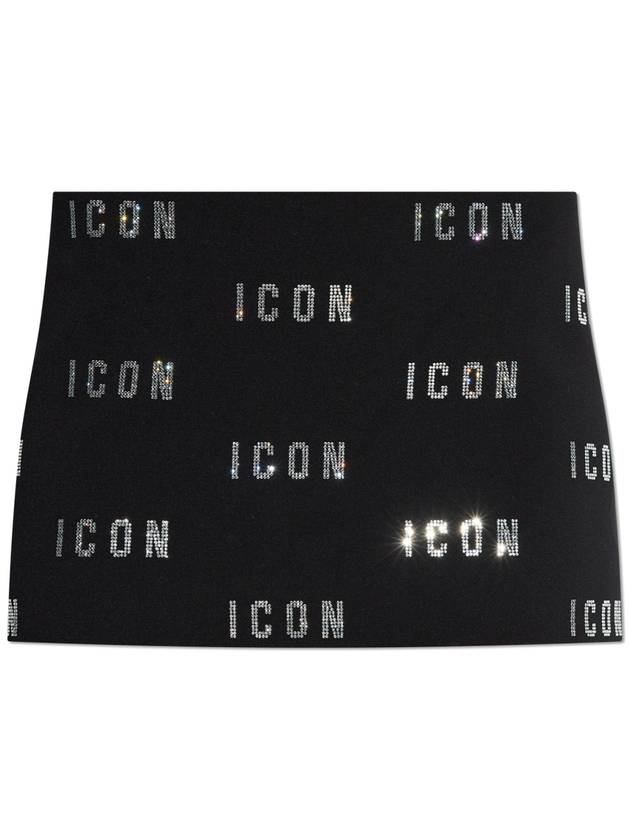 24FW 디스퀘어드2 여성 오프숄더  Dsquared2 Short Skirt  Women's  Black