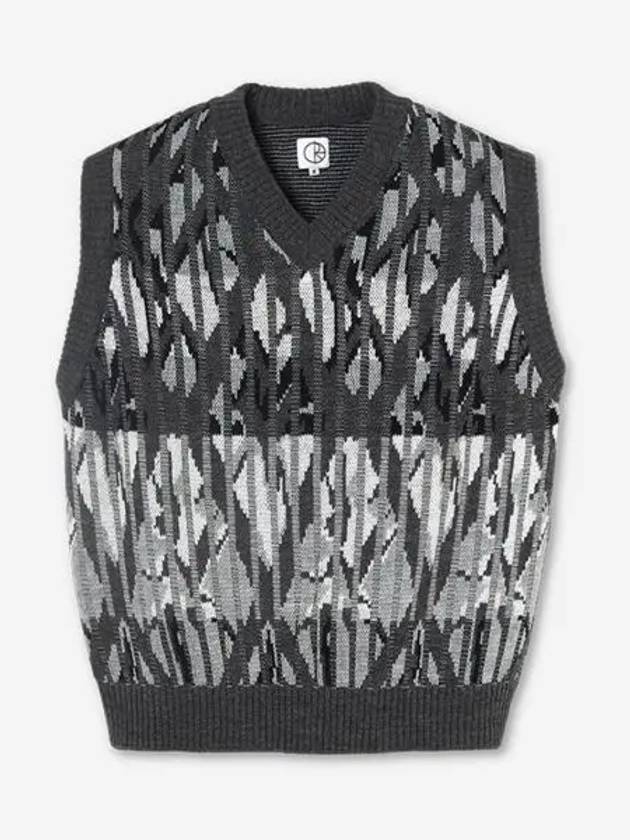 Polar Skate Co. 폴라스케이트 폴 니트 베스트 그레이 Polar Skate Co Paul Knit Vest Grey