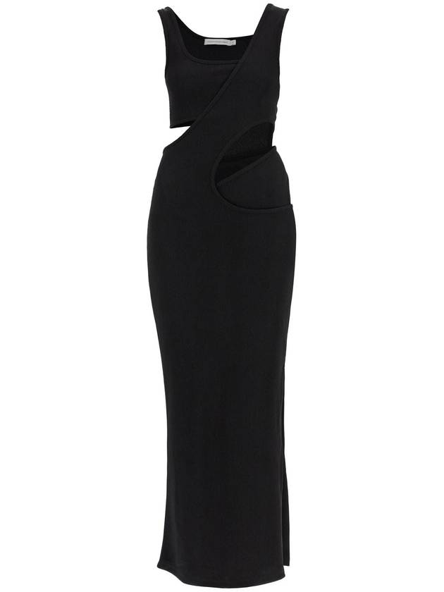 Long Layered Effect Maxi Dress