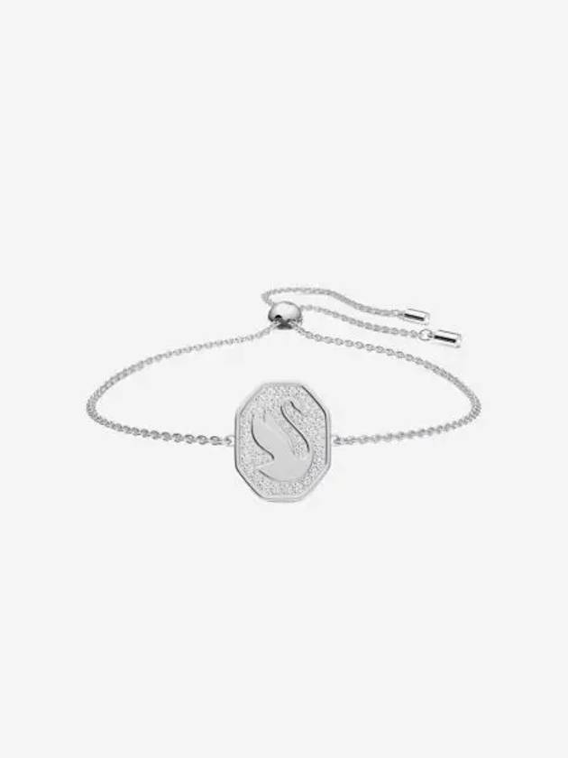 W 스와로브스키 시그넘 브레이슬릿 화이트 로듐 플래팅 W Swarovski Signum Bracelet White Rhodium Plated