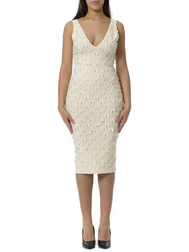 엘리자베타 프란치 보우즈 미디 드레스 AM79S52E2_193