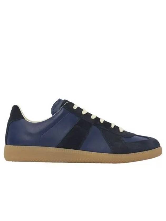 메종 마르지엘라 카프스킨 레플리카 스니커즈 네이비 Maison Margiela Calfskin Replica Sneakers Navy