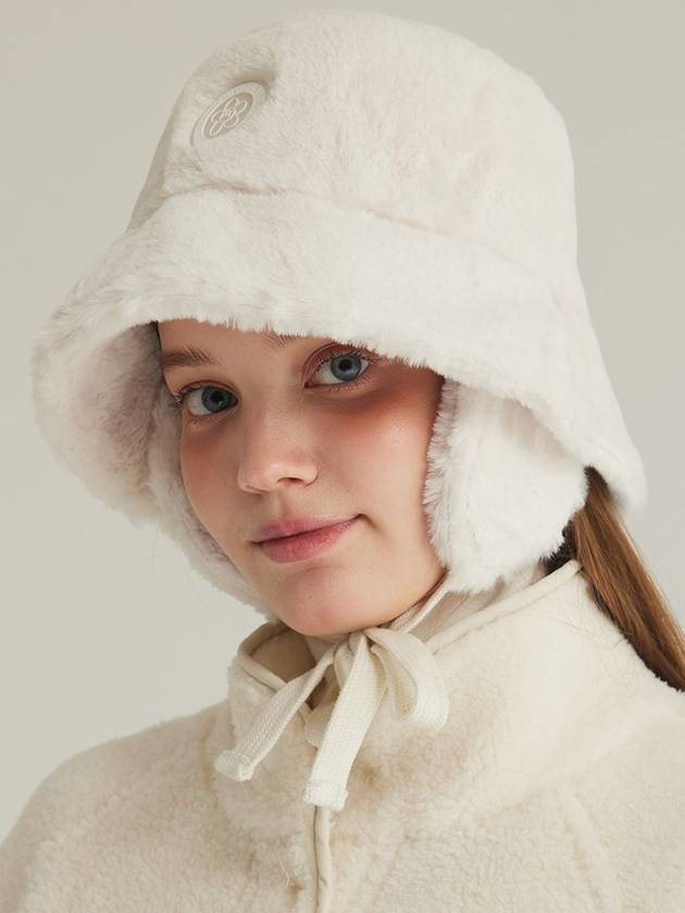 24FW 맥키 밍크 텐더 버킷햇 아이보리 MCWT24FBIV