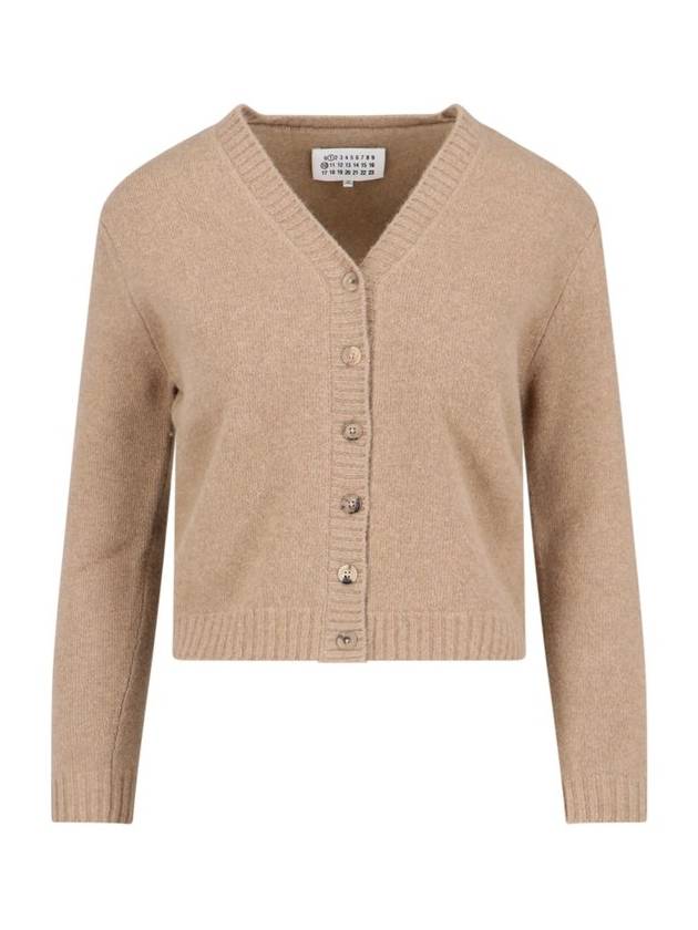 Maison Margiela V-넥 버튼업 카디건