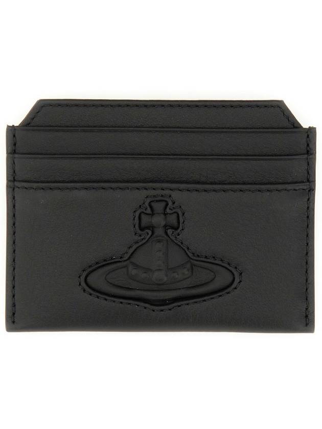 Vivienne Westwood 로고 엠보싱 카드홀더