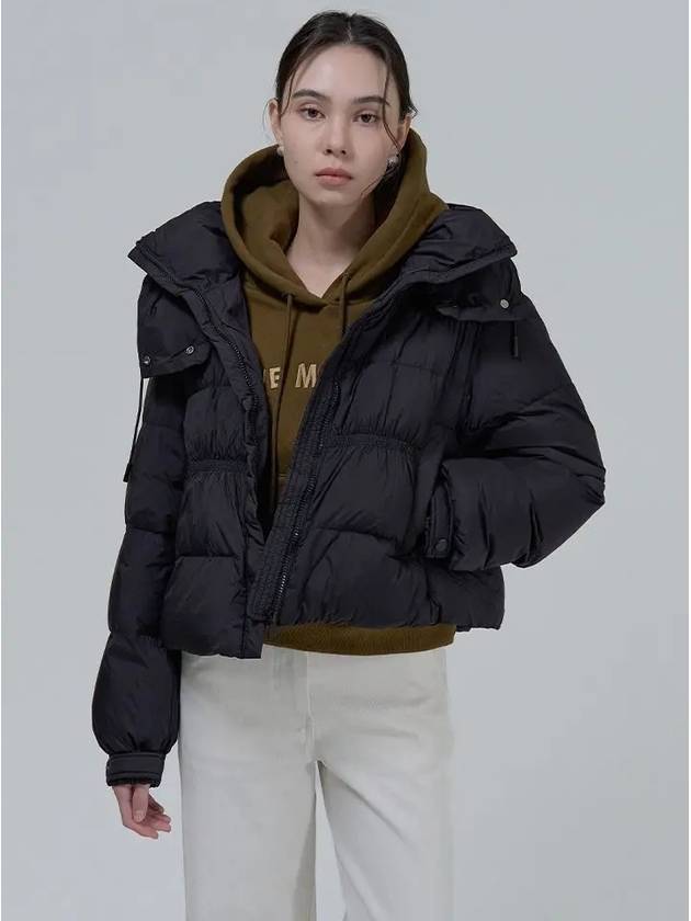 에고에딧 루나 후드 덕다운 점퍼 패딩