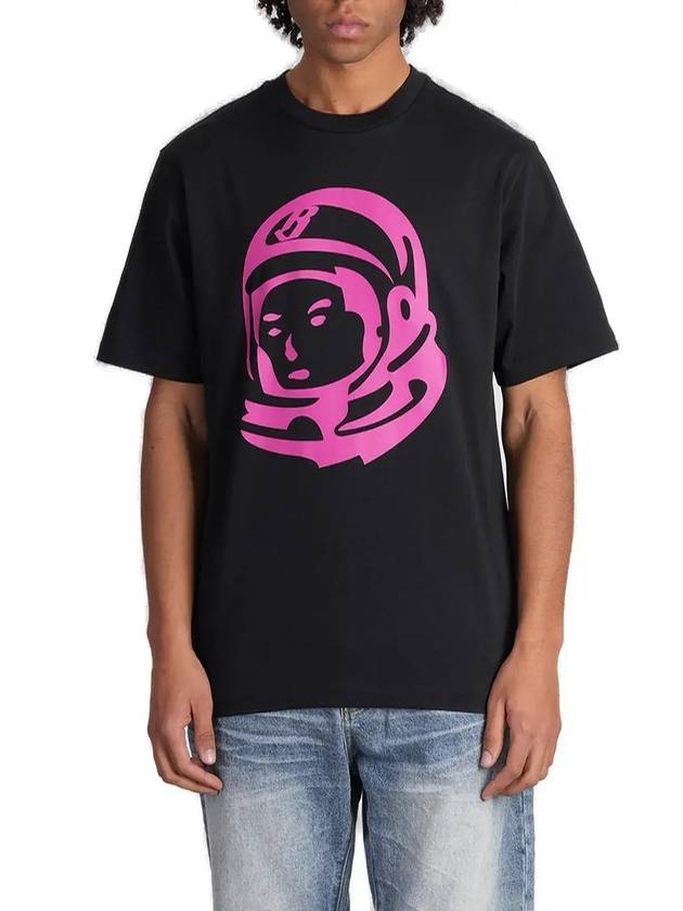 Billionaire Boys Club 그래픽 프린트 크루넥 티셔츠 B24459_BLACK
