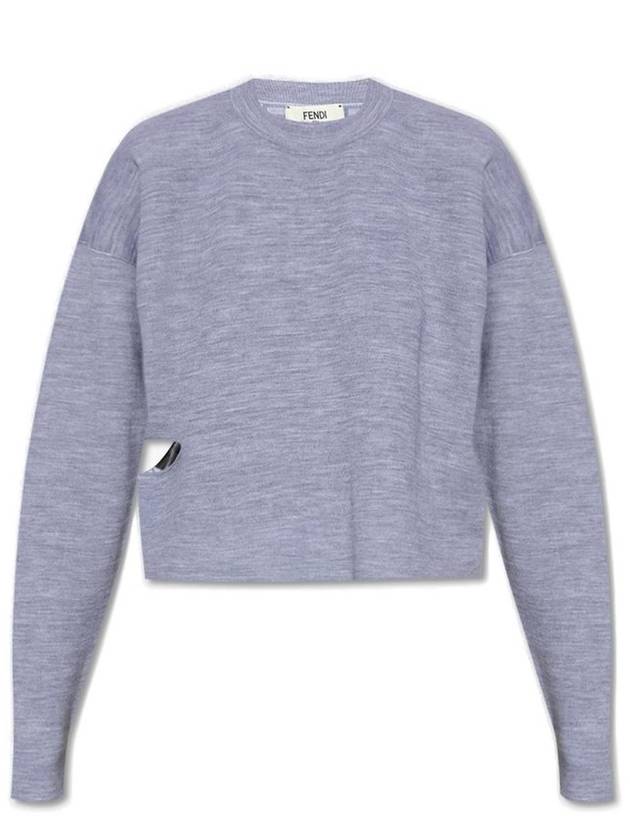 Fendi 긴소매 크루넥 스웨터