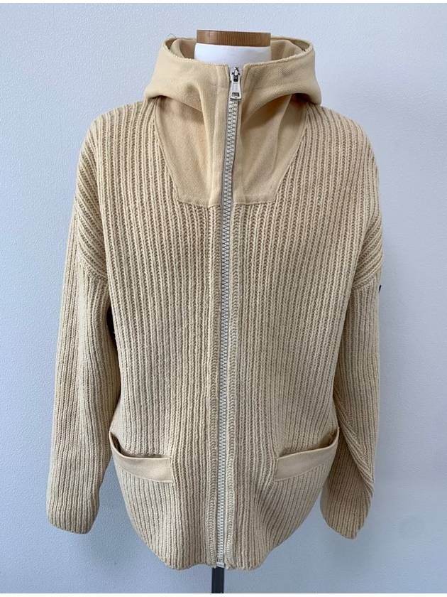 스톤아일랜드 여성 니트 후드 집업 M