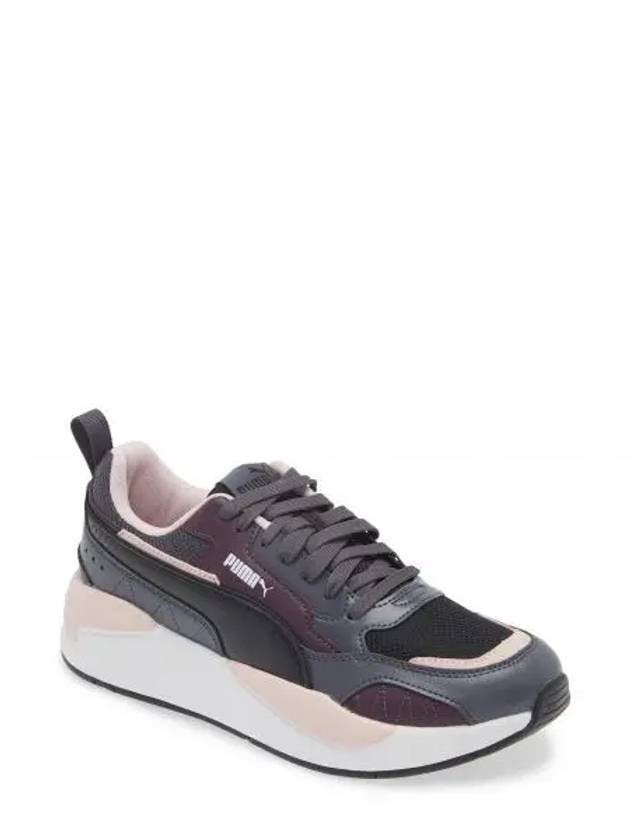 우먼 푸마 X Ray 2 스퀘어 스니커즈 운동화 Galactic Gray Black Plum Mauve 9566330