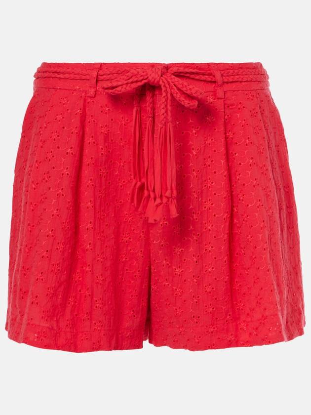 NB04 POUPETTE ST BARTH 여성 숏팬츠 Chantal broderie anglaise cotton shorts P00990464