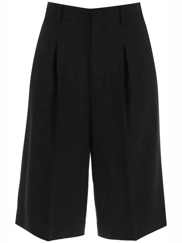 아미 비스코스 쇼츠 블랙