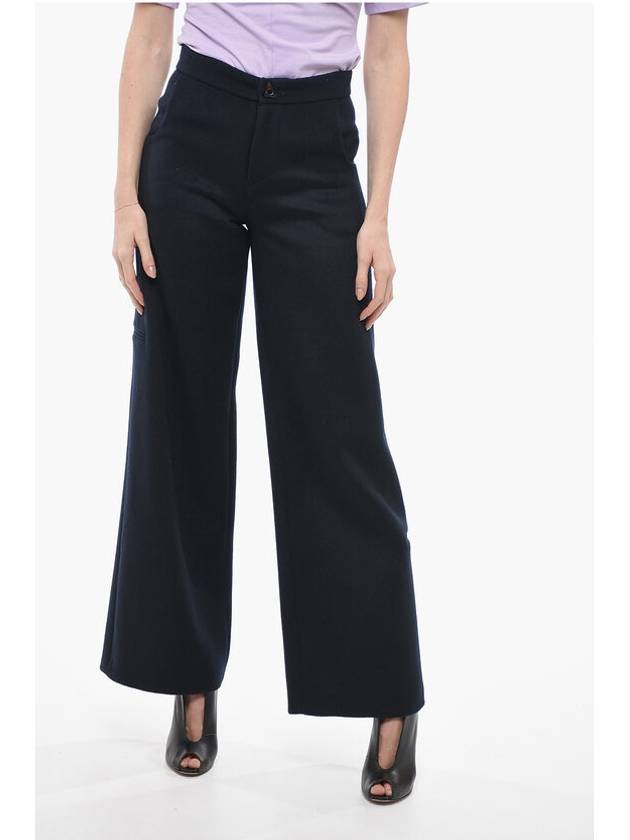 스트레이트 핏 울 하버 팬츠 STRAIGHT FIT WOOL HARBOUR PANTS