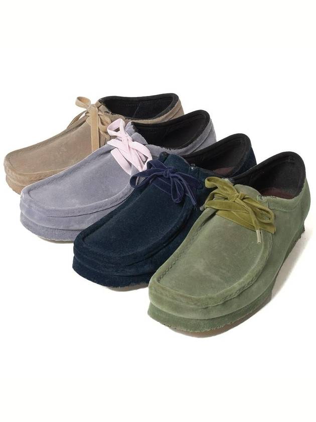 세븐 바이 세븐 피그먼트 SPRAYING 슈즈 왈라비 클락스 모카신 스웨이드 레더 슈즈