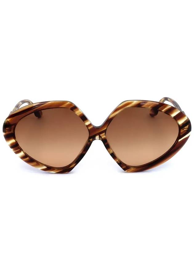 빅토리아 베컴 오벌 프레임 선글라스 VB614S_211