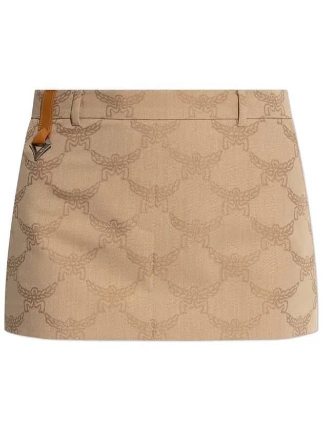 MCM 라우레토스 자카드 반바지 MFPFSMM020_IG