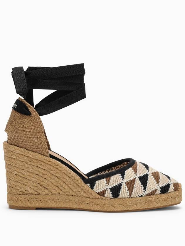 Carina Espadrilles In Multicoloured Crochet