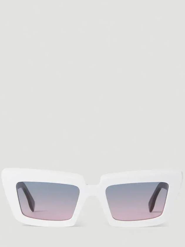 Retrosuperfuture 직사각형 프레임 선글라스 I2K3_None