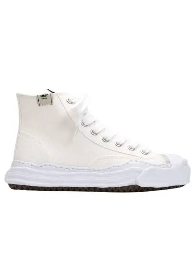 메종 미하라 야스히로 행크 OG 솔 캔버스 하이탑 스니커즈 화이트 Maison Mihara Yasuhiro Hank OG Sole Canvas High top Sneakers White