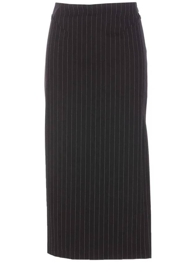 파트리지아 페페 핀스트라이프 펜슬 스커트 8G0411_A457F1OO