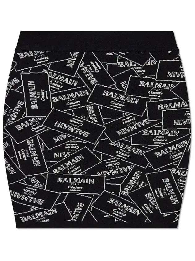 발망 로고 디테일 미니 스커트 EF1LB004KH86_EAB