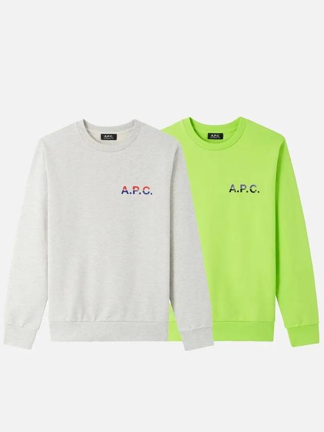 APC 아페쎄 로고 크루넥 맨투맨 남성용 2컬러 COEBH H27615
