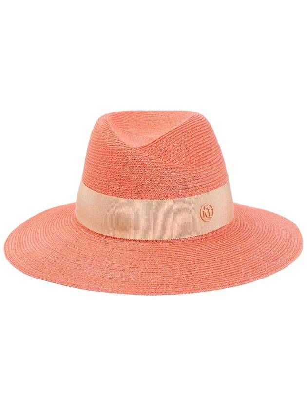 Maison Michel Virginie 페도라 모자 1001264002_PEACH