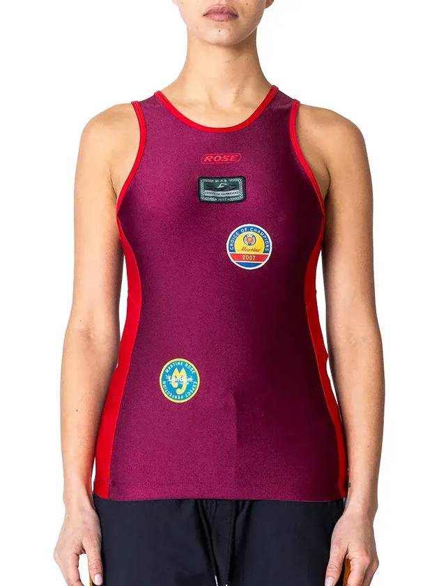 마틴 로즈 수영 조끼 661JT06102_REDBURGUNDY