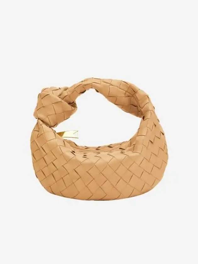 보테가 베네타 미니 레더 조디백 아몬드 Bottega Veneta Mini Leather Jodie Almond