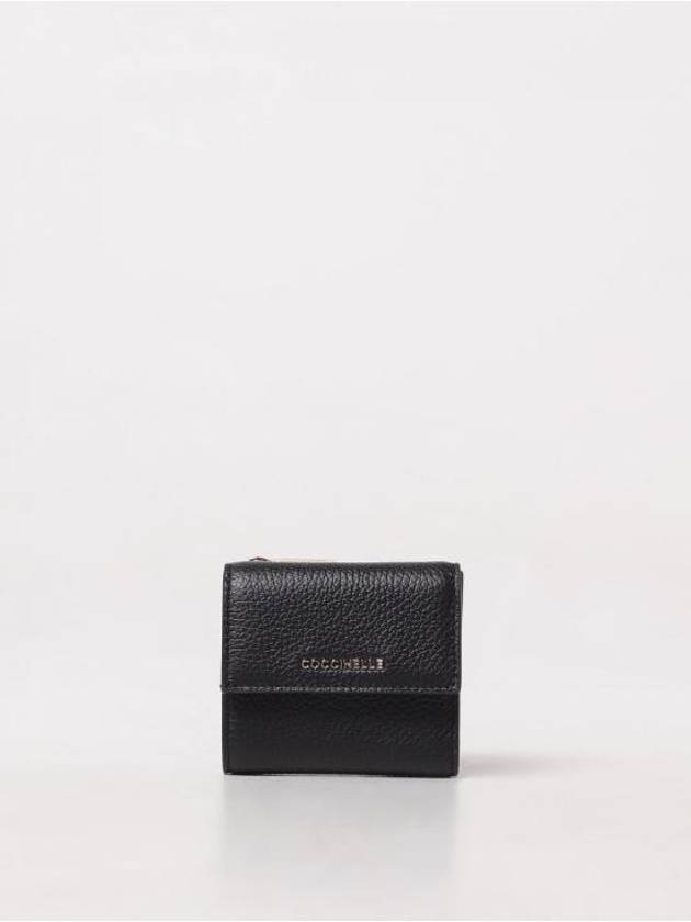 24FW 코치넬리 지갑 E2MW511B801 001 Black