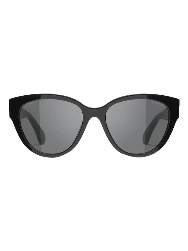 샤넬 아이웨어 버터플라이 아세테이트 선글라스 블랙