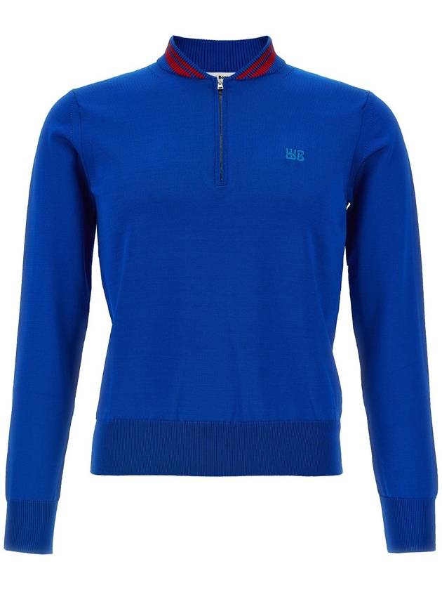 WALES BONNER & 39 데이 니트 탑& 39 스웨터 WA24KN26VI04550