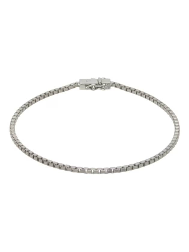 Silver Square Bracelet 231762M142008