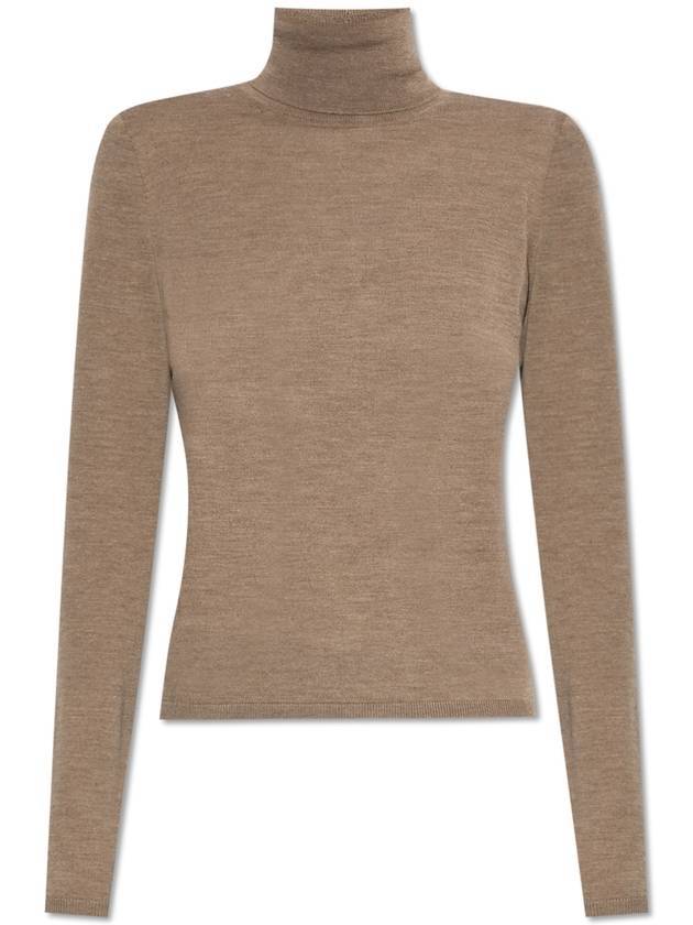 막스마라 벨로체 Veloce 터틀넥 헤이즐넛 브라운