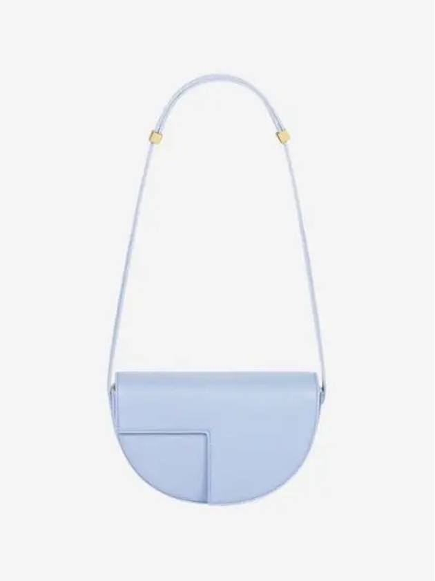 파투 르 쁘띠 파투 백 레더 알래스카 블루 Patou Le Petit Patou Bag In Leather Alaska Blue