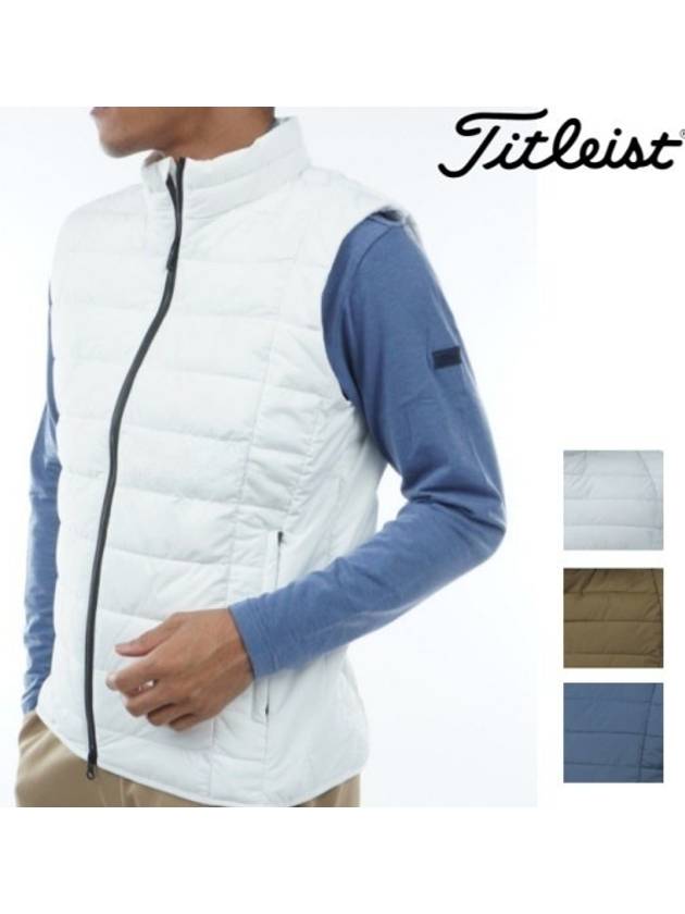 23FW 타이틀리스트 겨울골프웨어 경량 패딩조끼 방풍 베스트