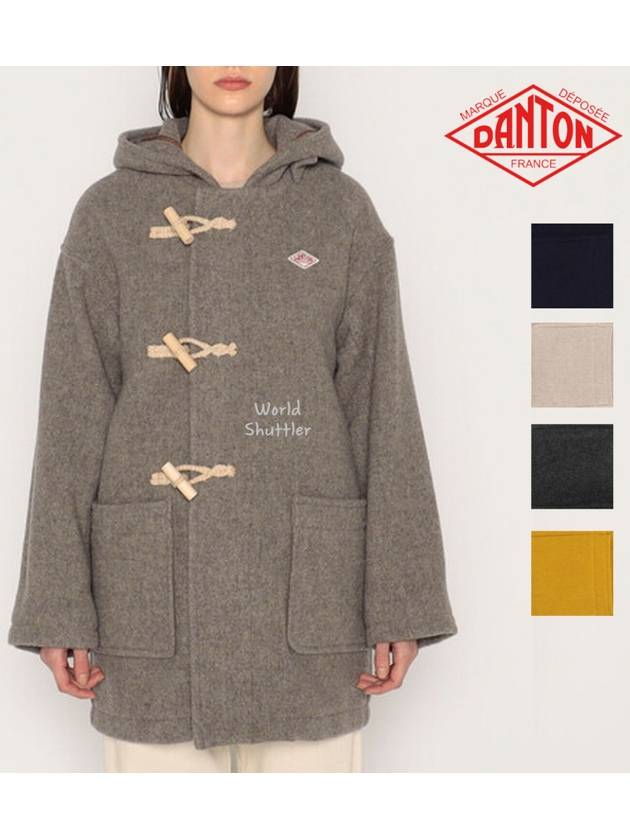 단톤 여성겨울 울라이트 터플코트 기모 떡볶이코트