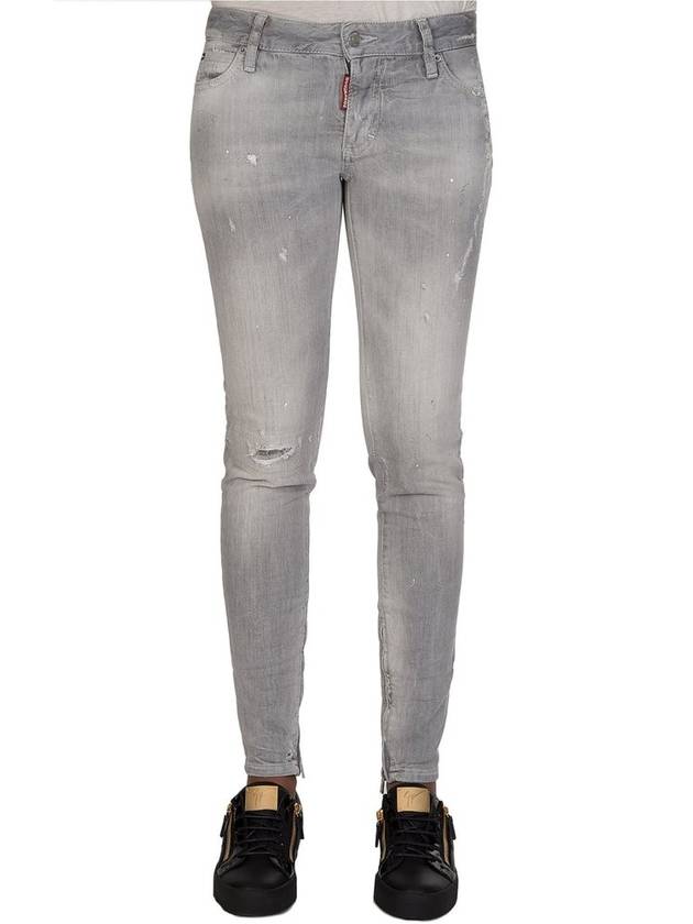 Dsquared2 미드라이즈 스키니 진