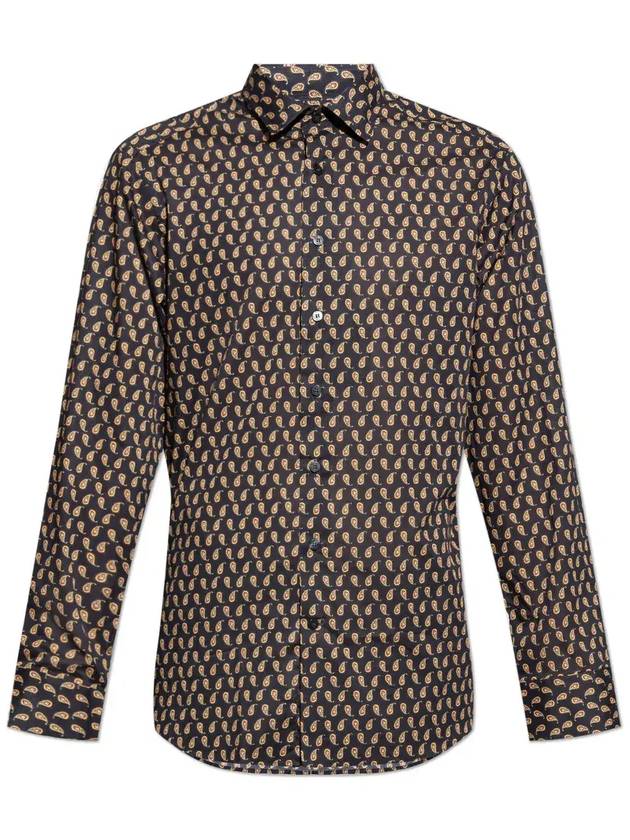 Etro 그래픽 프린트 긴팔 셔츠 MRIB000199SA5A6_X0883