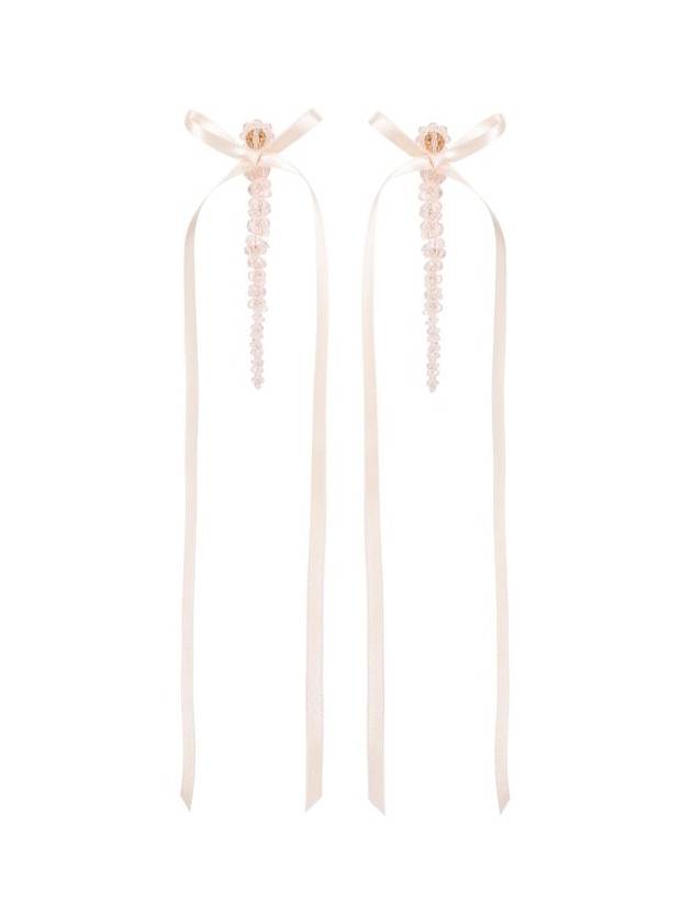 시몬 로샤 보우 리본 드립 이어링