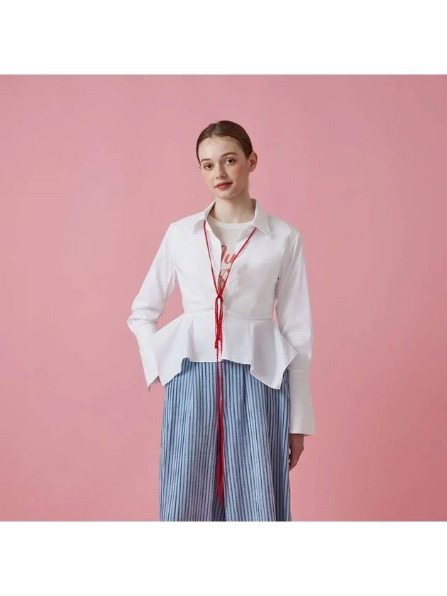 PETAL SHIRTS WH 페탈 셔츠