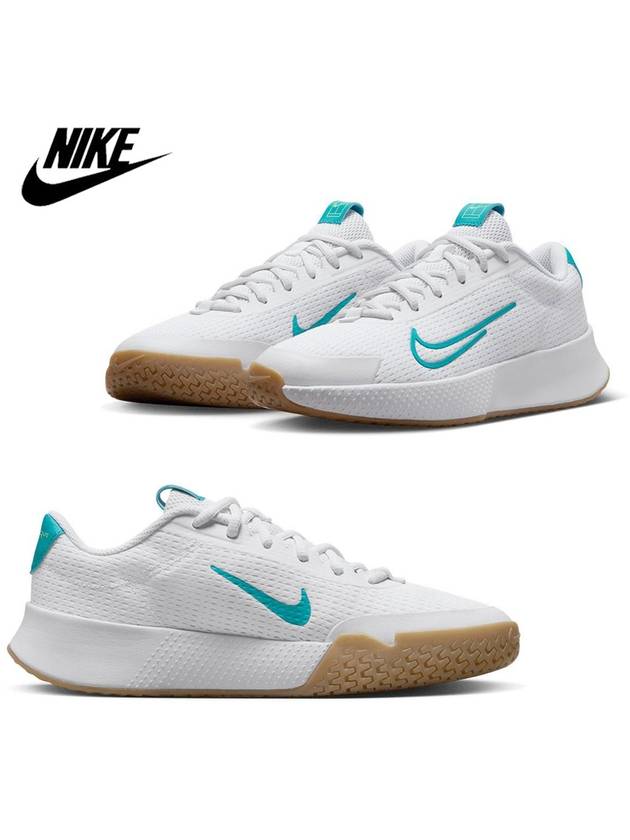 나이키 여성 베이퍼 라이트 2 하드 코트 테니스화 Teal Nebula