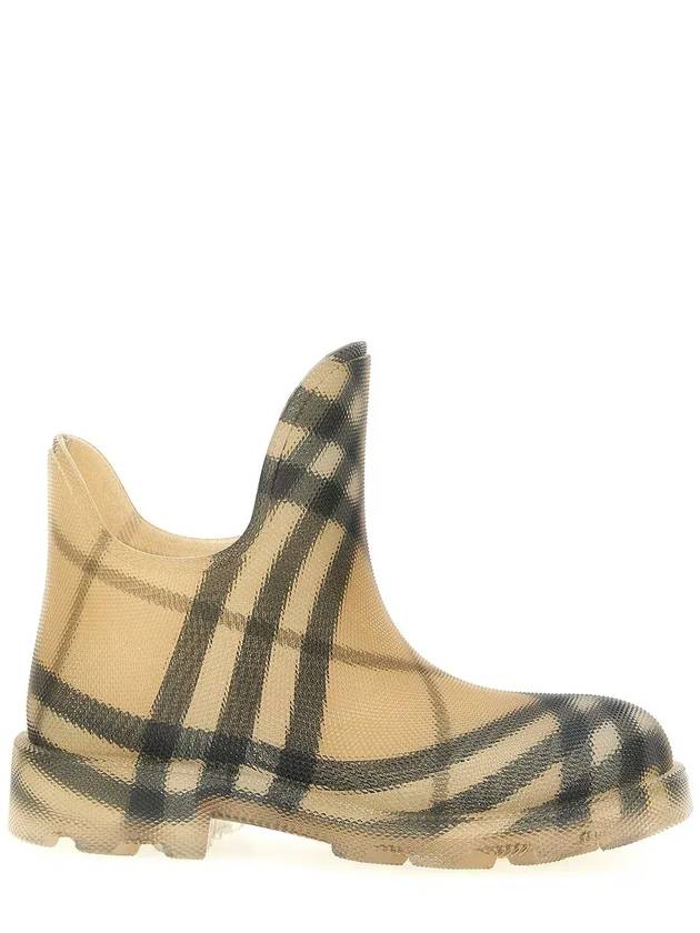 버버리 마쉬 로우 체크 부츠 8096406_C1506