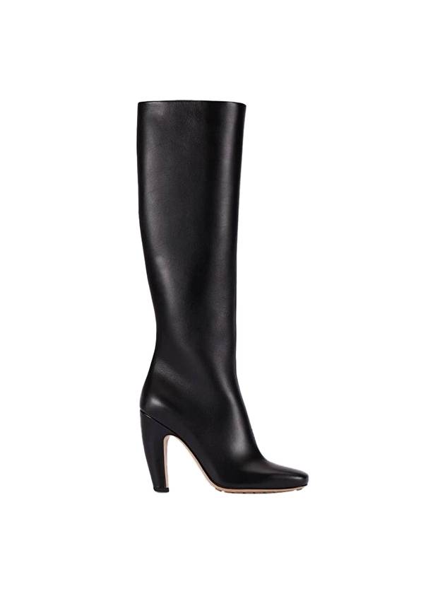 보테가베네타 카날라초 레더 워커 부츠 블랙